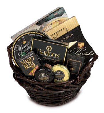 Chocolate Pure Gold Gift Baskets Delivery!