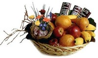 Candy Liscious Fruit and Flower Gift Basket Delivery!