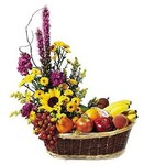 Eves Garden of Fruit and Flowers Basket Delivery!